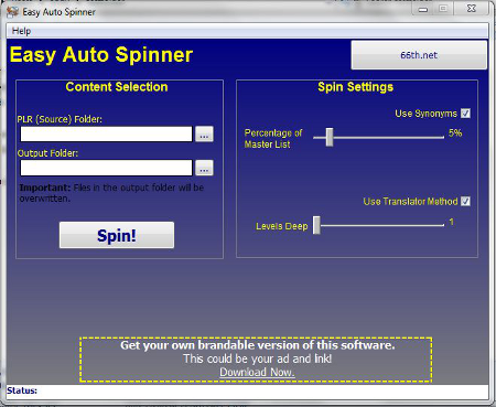 Easy Auto Spinner Screenshot
